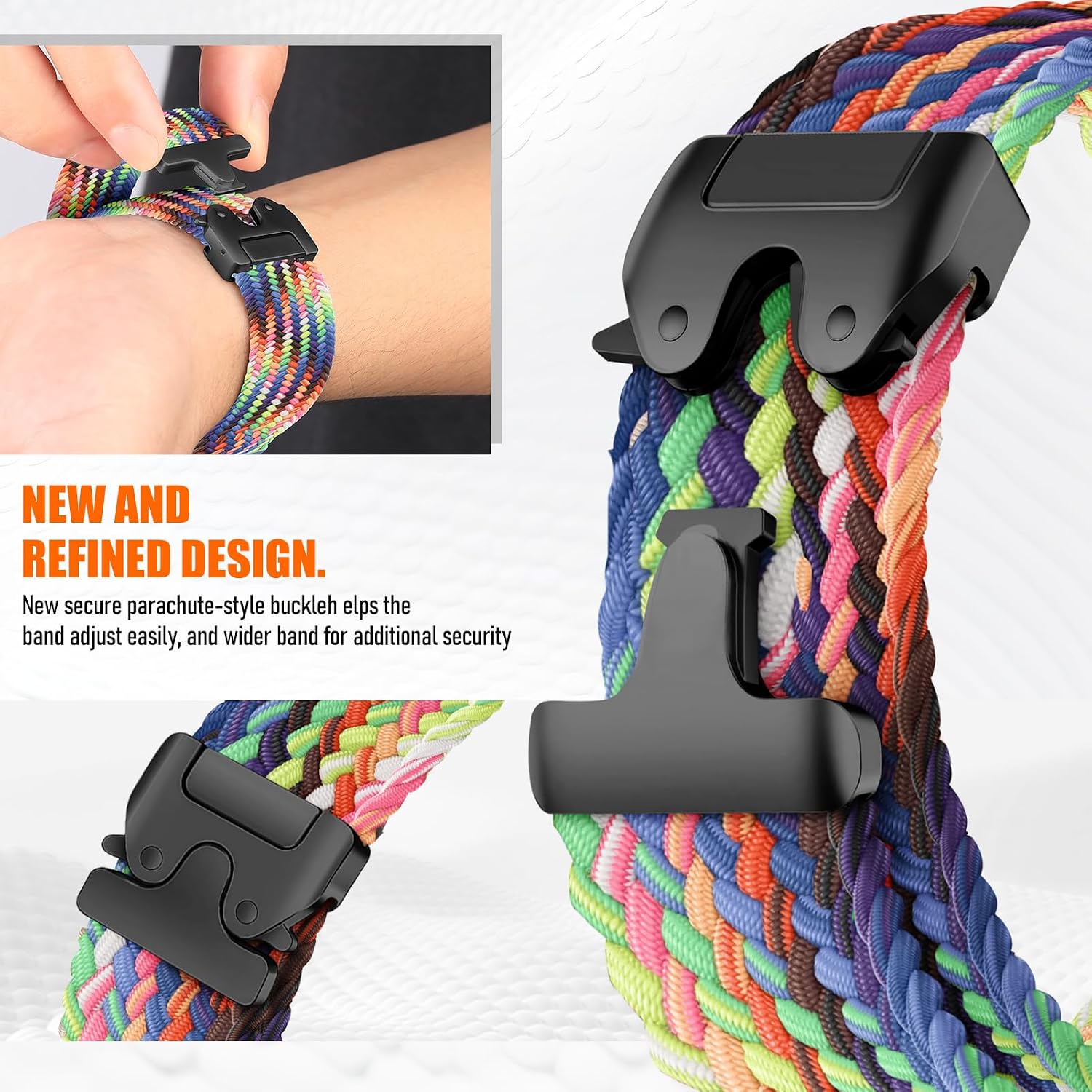 Thumbnail 1 de Braided 20mm watch strap for Samsung Galaxy Watch