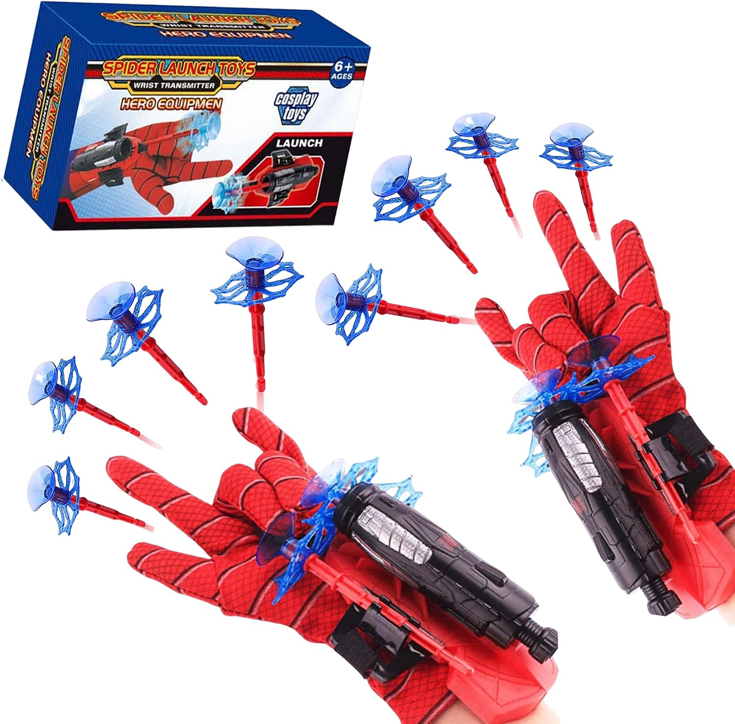 Detalle de Aofentop Spider Shooter Kids Toy 2pcs set