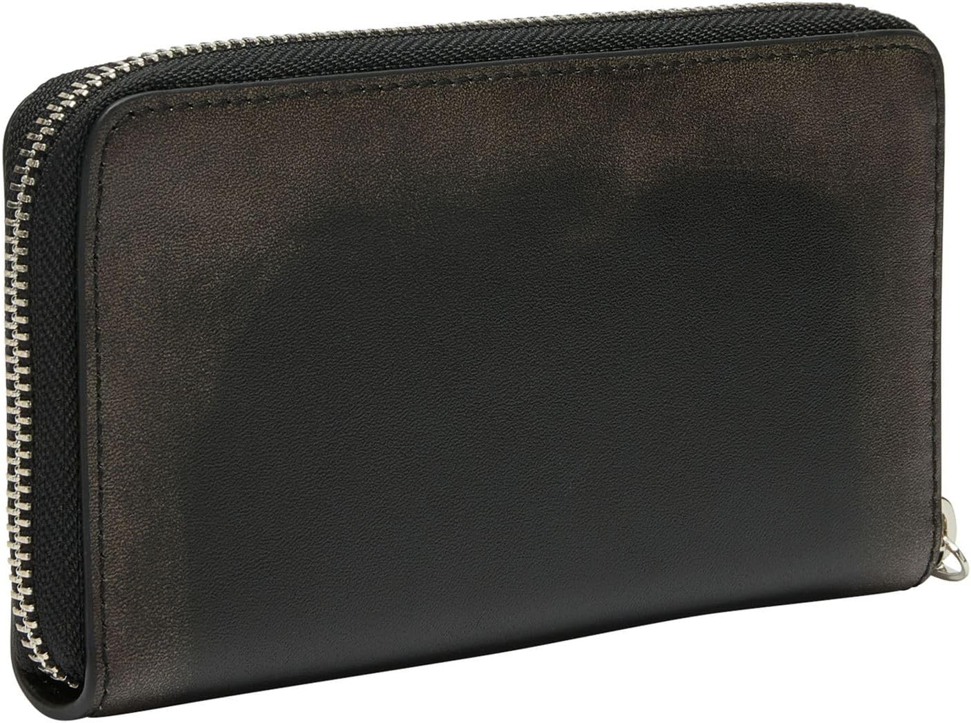Detalle de LIEBESKIND Frieda Purse M – elegante Geldbörse aus feinem Rindsleder mit Rundum-Reißverschluss