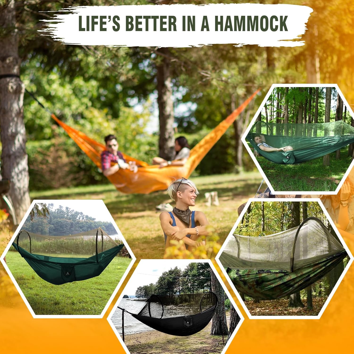 Thumbnail 6 de NATUREFUN Ultra-Light Hängematte 275 x 140 cm