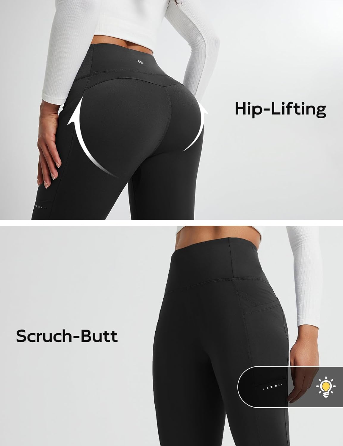 Thumbnail 4 de baleaf Women's Thermal Leggings, High‑Waisted fleece-lined 🩳