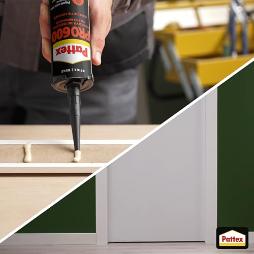 Detalle 2 de Pattex PRO600 Adhesivo de montaje: adhesivo de disolvente extrafuerte, 300 ml