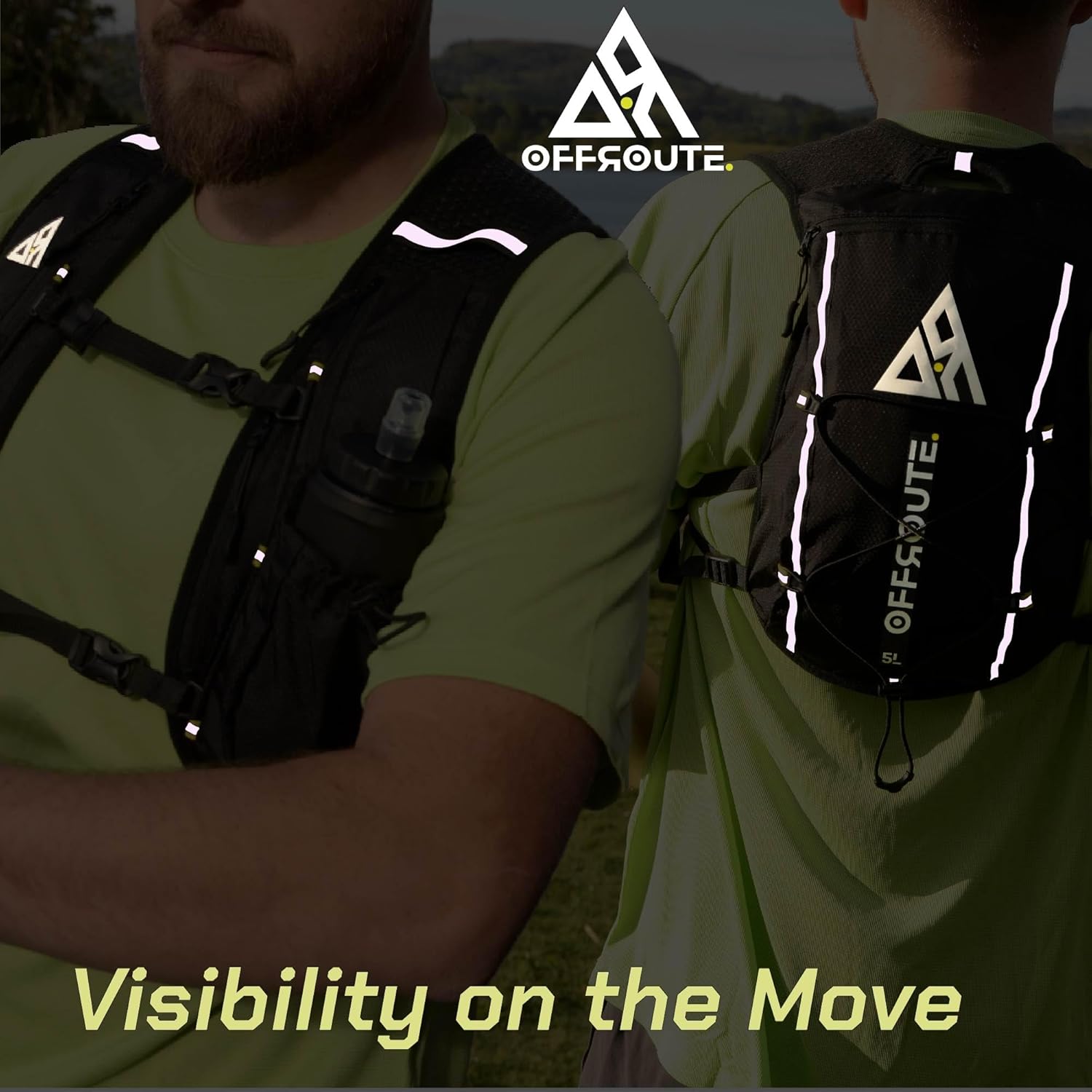 Thumbnail 6 de OFFROUTE Running Vest hydration pack with phone holder