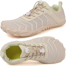 Detalle de Barfußschuhe Herren & Damen mit breitem Zehenbereich und Fünf-Finger-Design – Minimalistische Zero-Drop Trail-/Fitnessschuhe (36–46 EU)