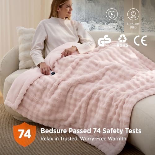 Thumbnail 6 de Bedsure Electric Heated Throw 130x160cm
