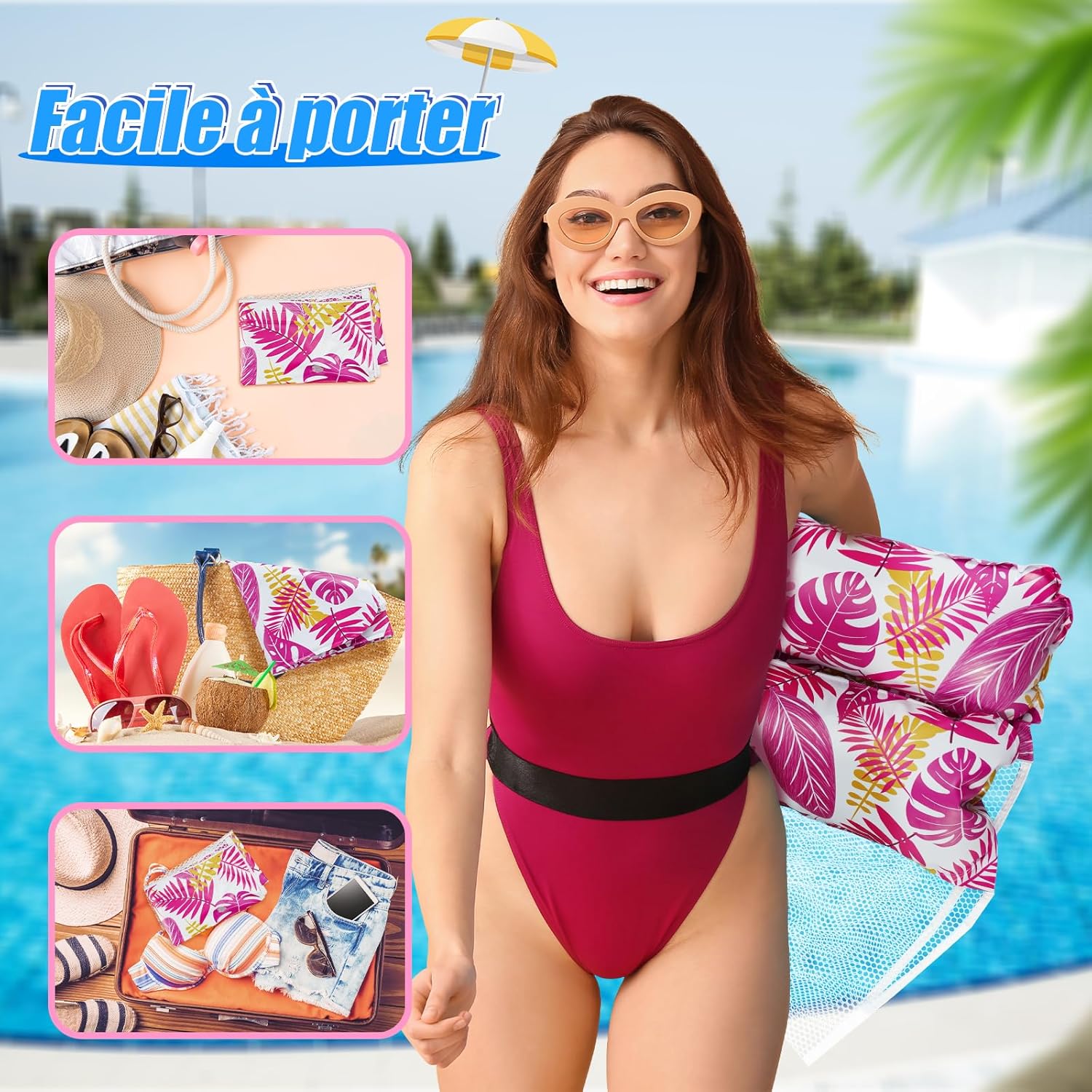 Detalle de WEARXI Bouée piscine XL 54 x 28