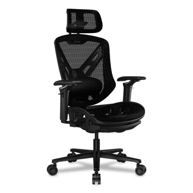 Detalle 2 de Silla Gaming Cougar CGR-SPD-GRB Racing Negro Reclinable 135° | Soporte ergonómico hasta 120 kg