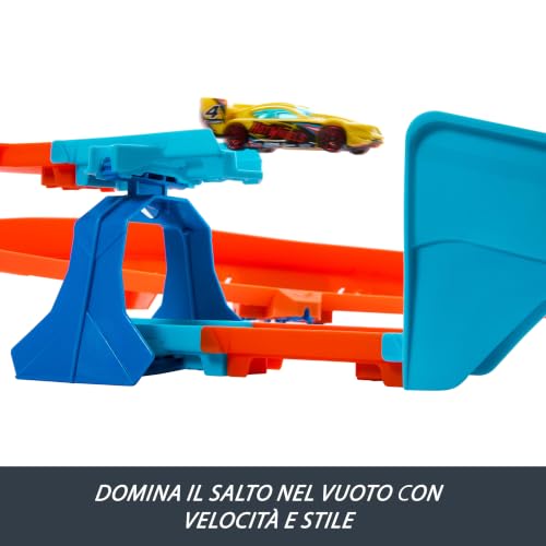 Detalle de Hot Wheels Track Creator Boosted Jump Speedway: set completo e la macchina 1:64