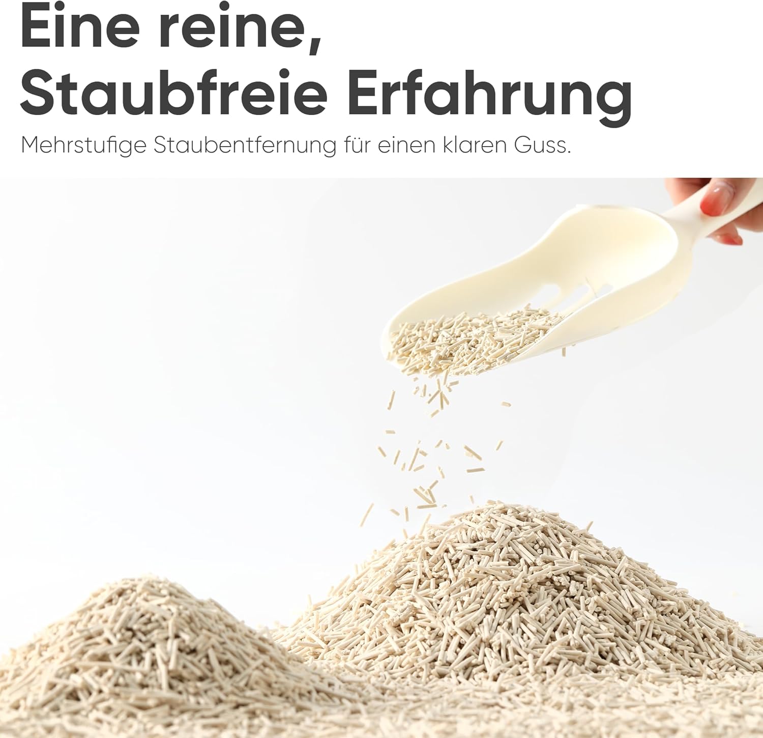 Thumbnail 3 de FUKUMARU Tofu Katzenstreu 5,4 kg – Klumpstreu aus 80% Tofu mit Maispellets