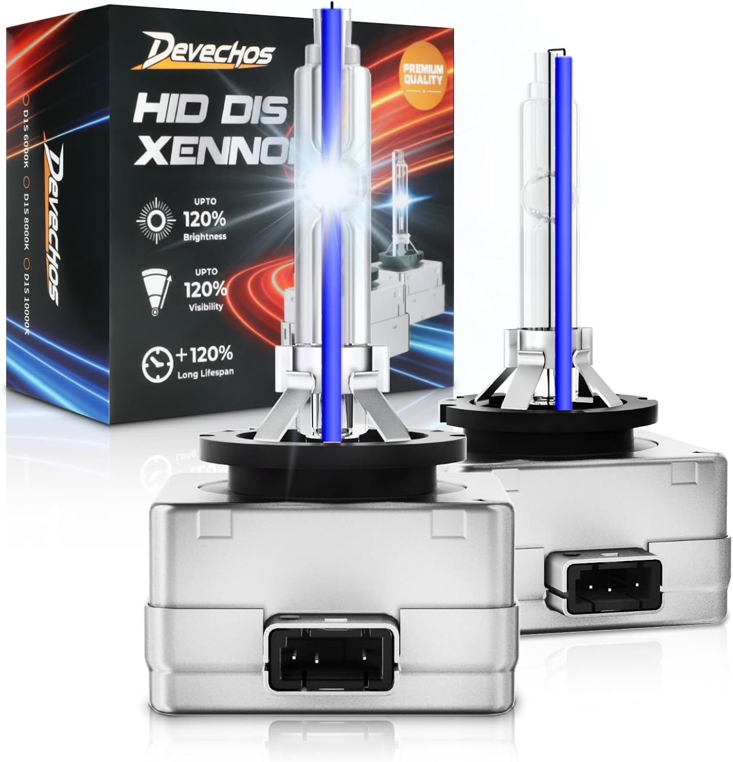 Detalle de DeveChos D1S Xenon 8000K 35W