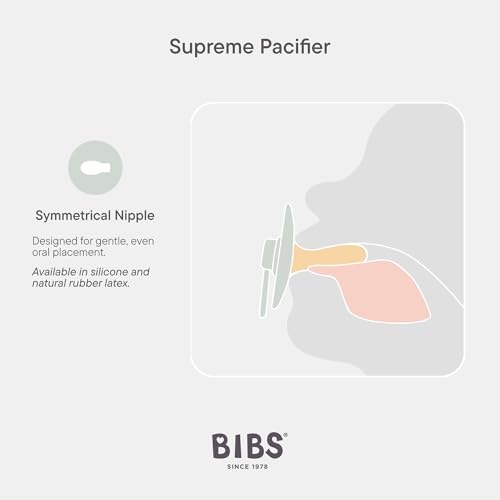 Detalle de BIBS Supreme Schnuller 2er-Pack: 0-6 Monate