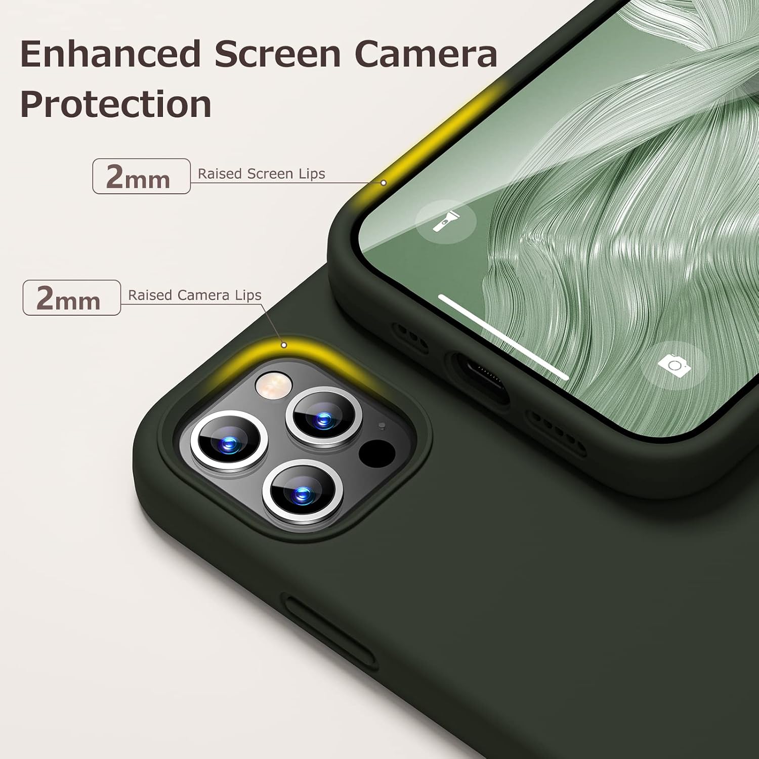 Detalle 2 de GOODVISH iPhone 12 Hülle 3 in 1