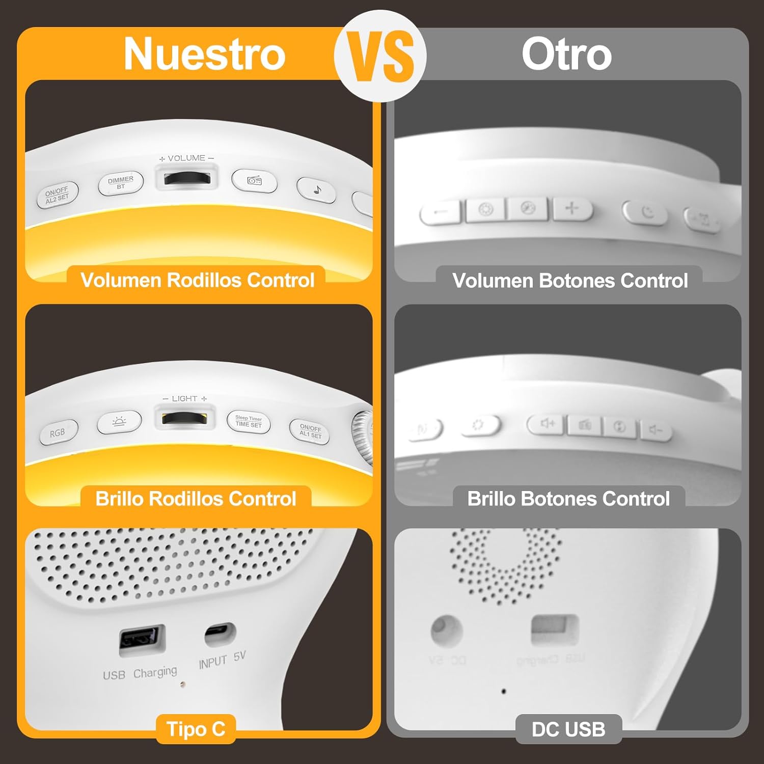 Thumbnail 5 de Despertador Luz Bluetooth Simulación Amanecer con 17 luces 🌅