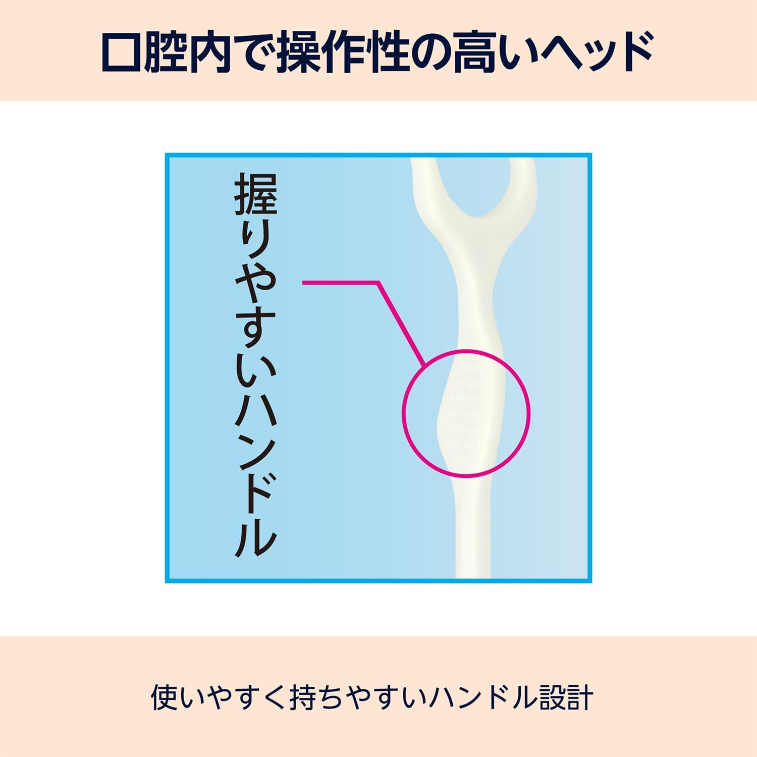 Detalle de by Amazon Y字型デンタルフロス 90本入り PE製・ブルー/ホワイト