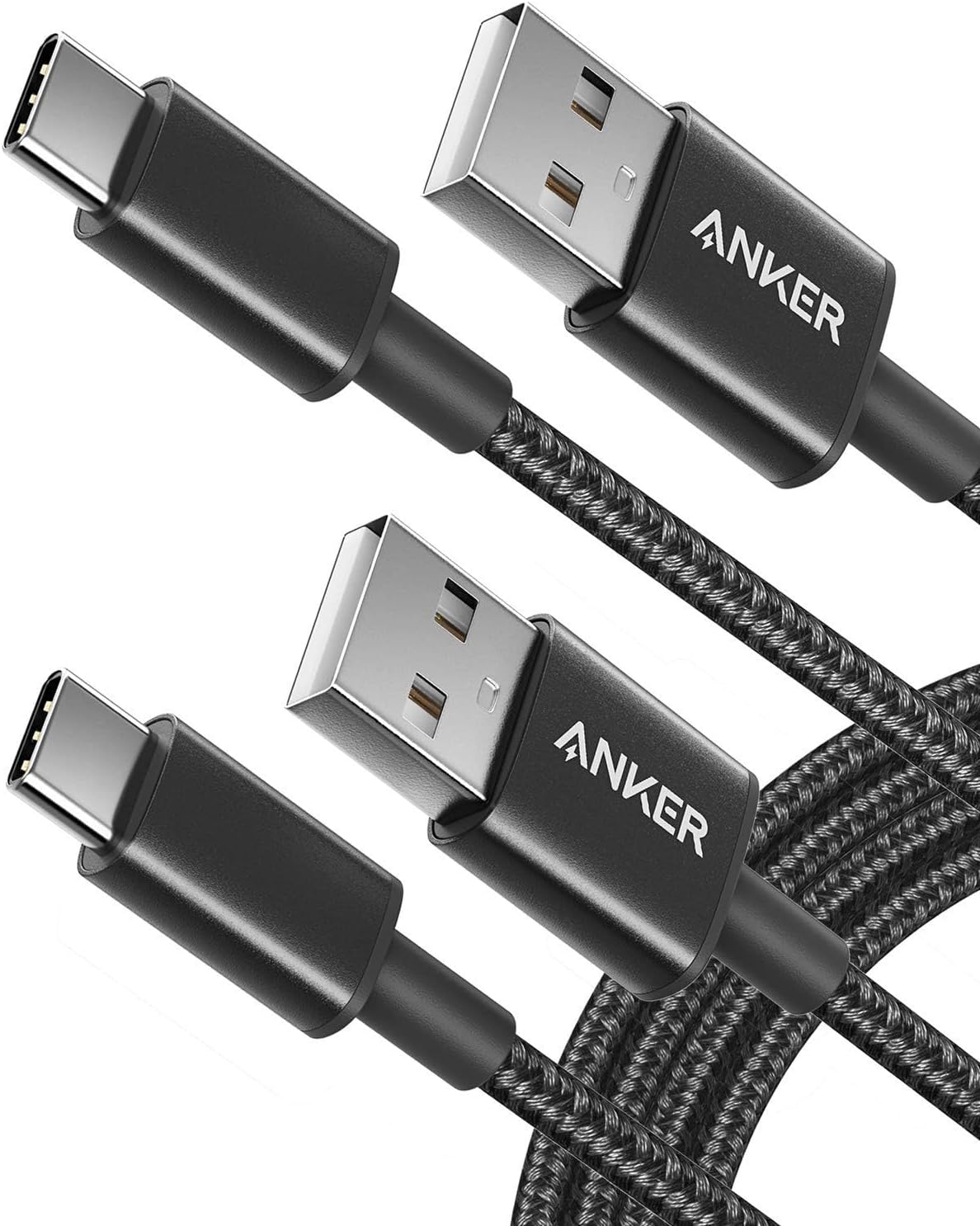 Detalle de Anker Cable USB C paquete 2 1,8m