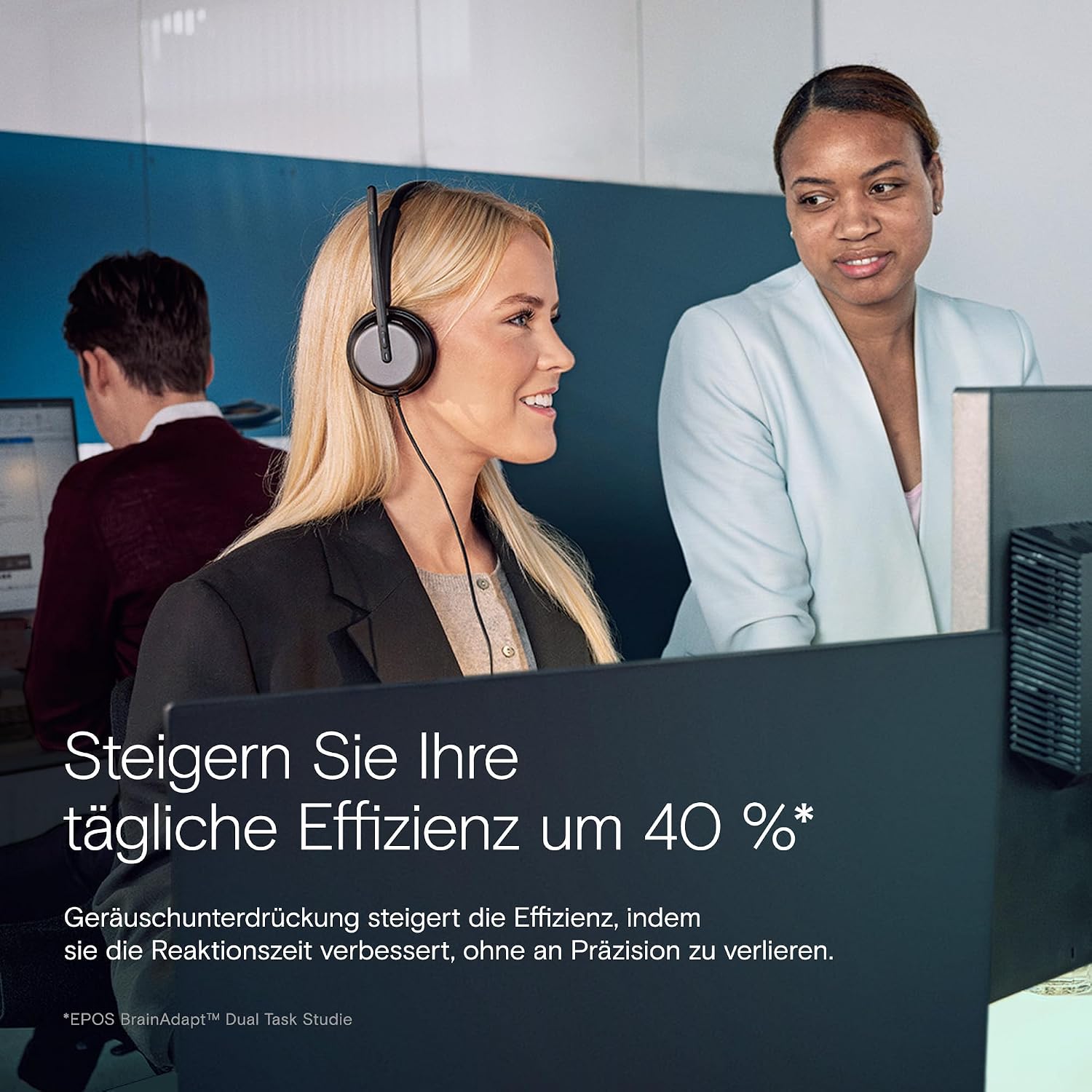 Thumbnail 5 de EPOS IMPACT 860 ANC – doppelseitiges USB‑C/USB‑A Headset mit adaptiver aktiver Geräuschunterdrückung für Teams & Zoom