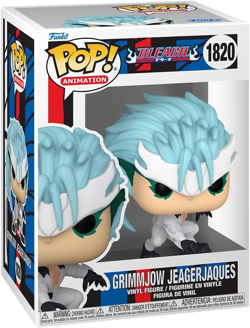 Detalle de Funko POP! BLEACH グリムジョー・ジャガージャック ビニールフィギュア 高さ約9.5cm、チェイス仕様は1/6の確率