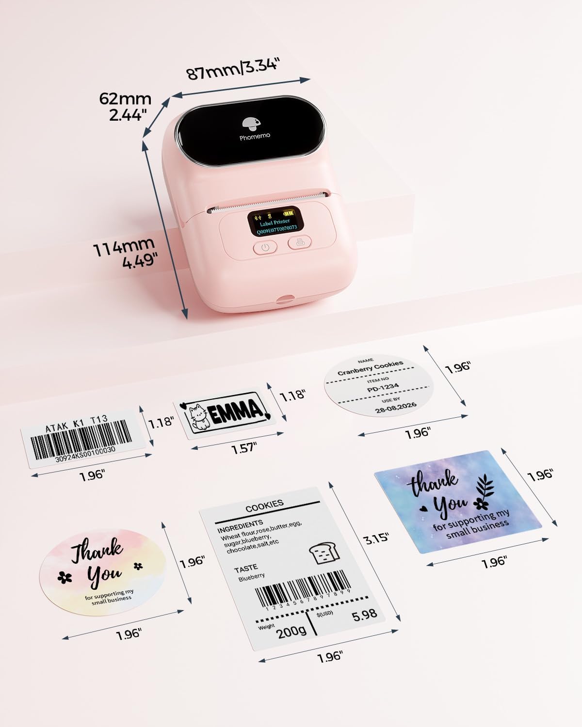Thumbnail 6 de Phomemo M110 Label Maker