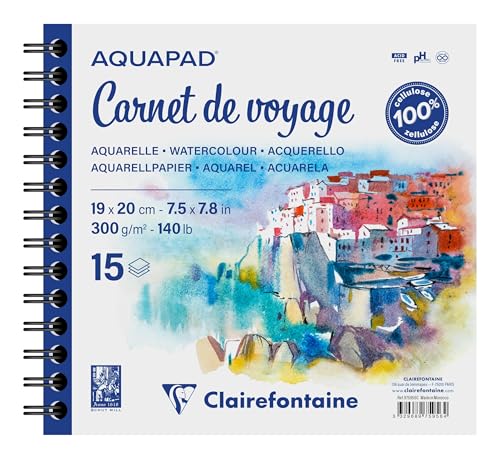 Thumbnail 7 de Carnet Clairefontaine 975956C aquapad 15 feuillets 📖