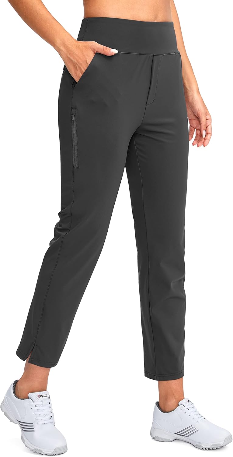 Thumbnail 6 de YYV Women’s Stretch Golf Pants with High Waist Control and Pockets (Ankle 7/8)