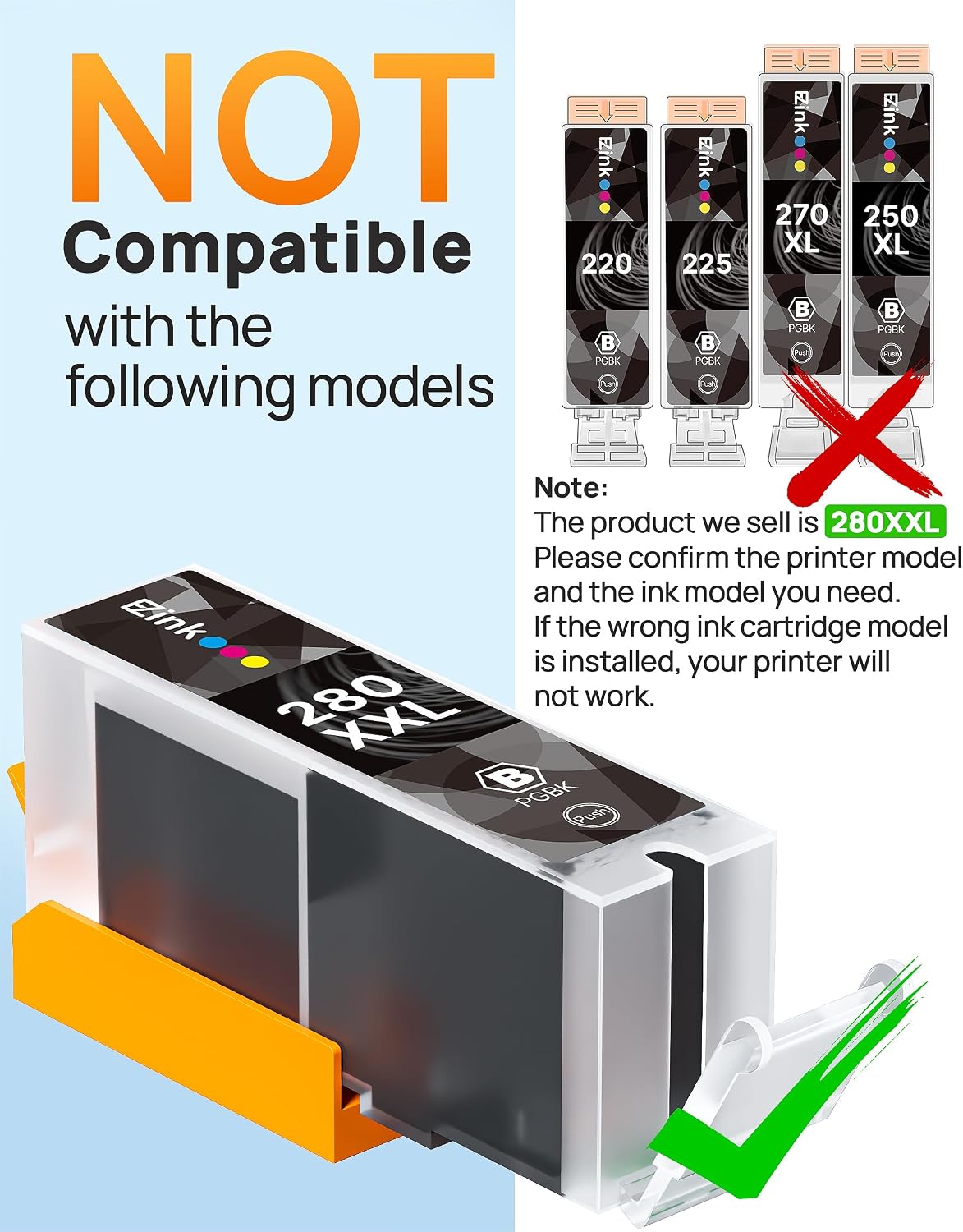 Thumbnail 6 de E-Z Ink Replacement Ink Cartridges 280/281