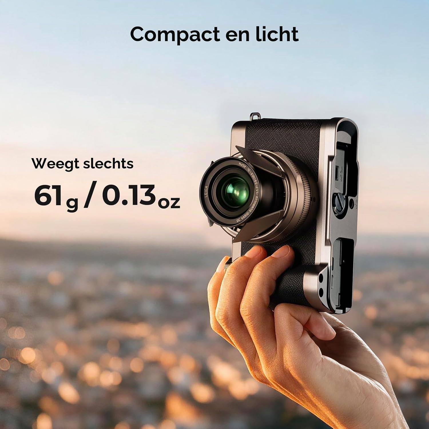 Detalle de SMALLRIG 6136 L-vormige handgreep voor Panasonic LUMIX L10, Arca-Swiss