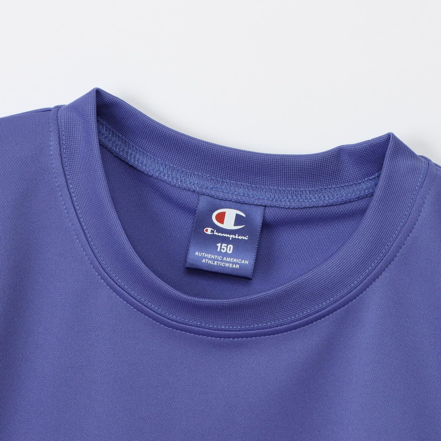 Detalle 1 de Champion CK-BS401 キッズ長袖Tシャツ 吸水速乾メッシュ・UVカット・ワンポイント刺繍
