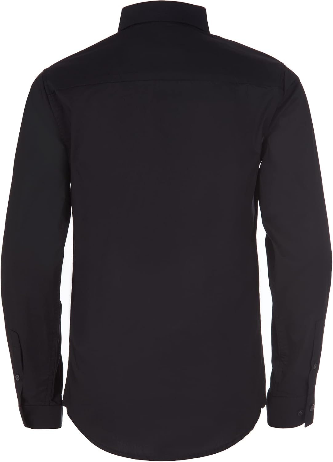 Detalle de Calvin Klein Boys' Long Sleeve Slim Fit Dress Shirt – Button-Down with Cuffs