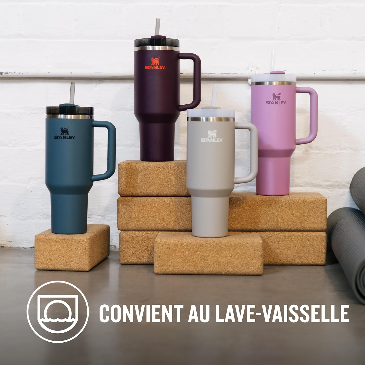 Thumbnail 5 de STANLEY 1913 Quencher H2.0 FlowState isotherme 1,2 L avec paille (plum) – froid jusqu’à 48 h