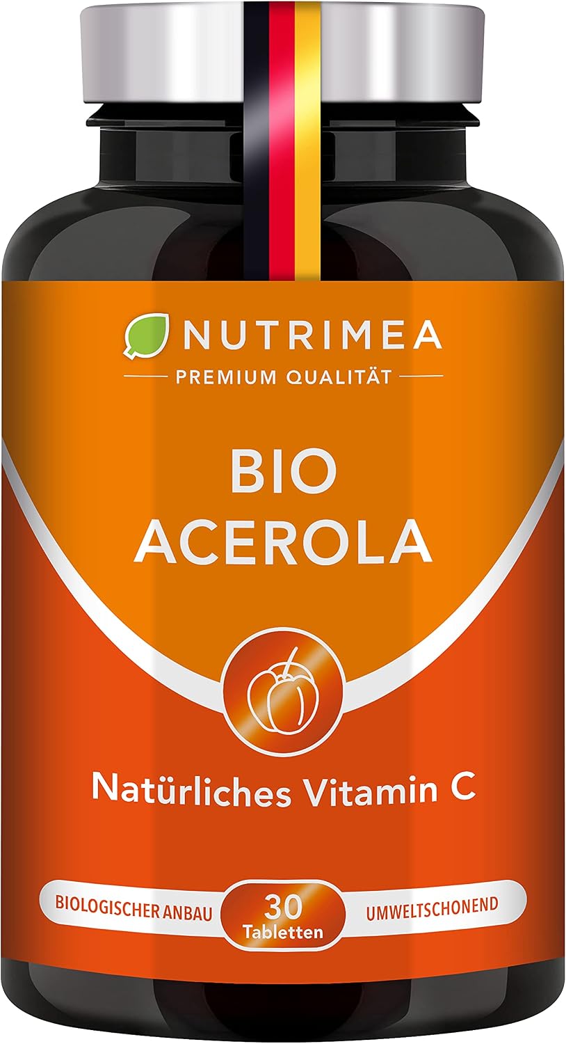 Detalle de ACEROLA BIO Lutschtabletten Vitamin C 1000 mg 🍒