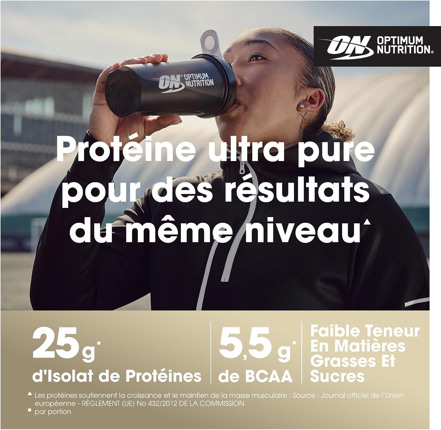 Thumbnail 2 de Optimum Nutrition Gold Standard 100% Isolate – Protéine de Whey, 930 g