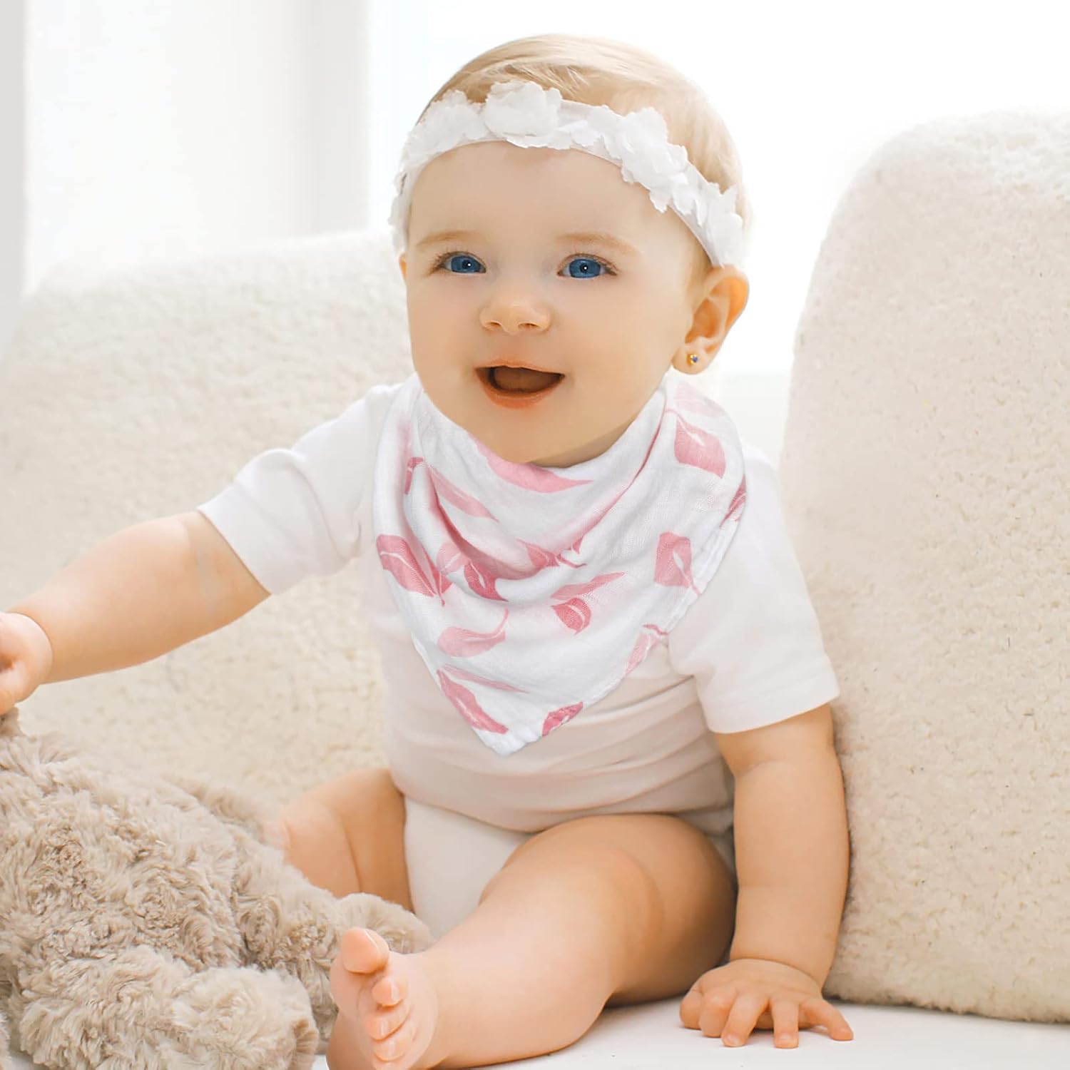 Detalle 2 de GLLQUEN Baby Muslin Squares 70cm