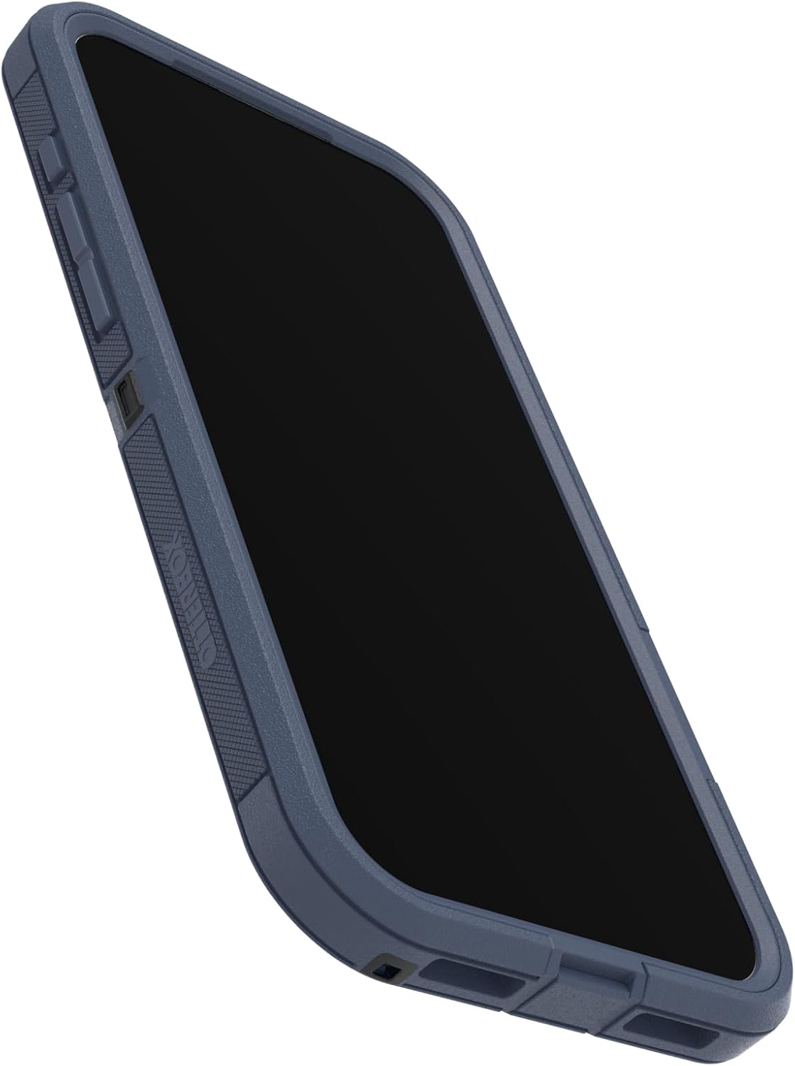 Detalle de OtterBox iPhone 17 Pro Max Defender Series Pro XT Clear Case – Offgrid Blue