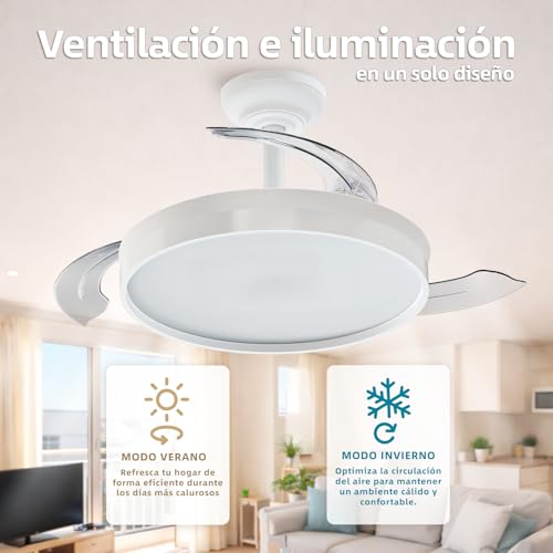 Thumbnail 5 de LEDUNI Ventilador con Luz 72W