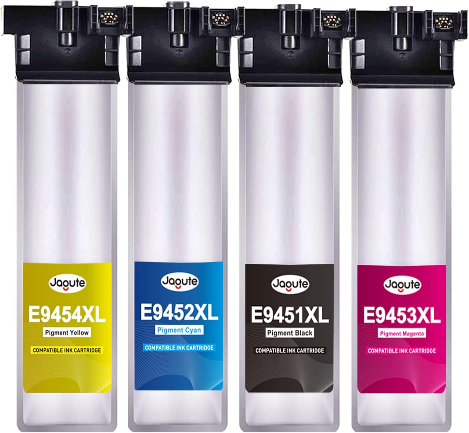 Detalle de Jagute T9451XL, T9452XL, T9453XL, T9454XL kompatible Tintenpatronen – 4er Pack für Epson WorkForce Pro WF-C5790DWF / WF-C5710DWF / WF-C5290DW / WF-C5210DW