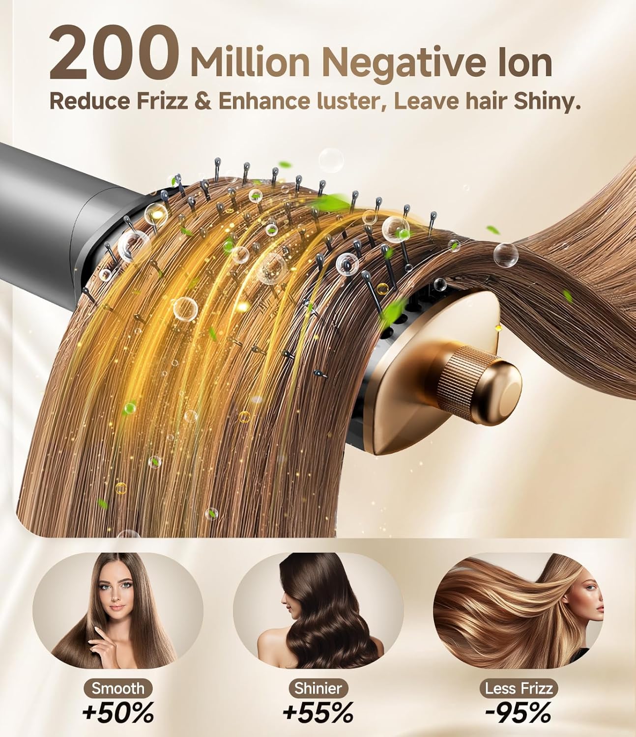 Detalle 2 de 8 in 1 Hair Styler & Air Dryer Wrap Curler - Gray