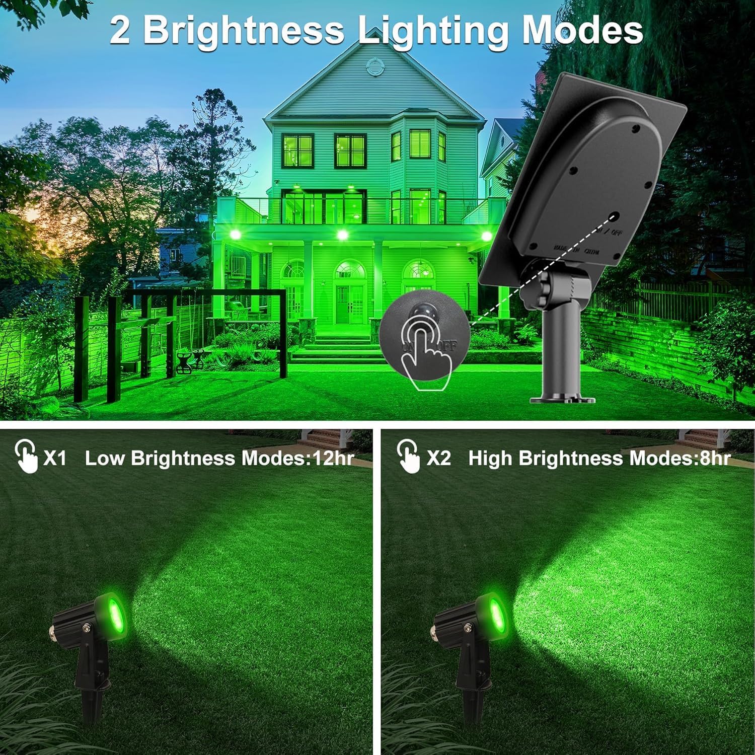 Thumbnail 1 de NATPOW Luces Solares LED Exterior Jardín