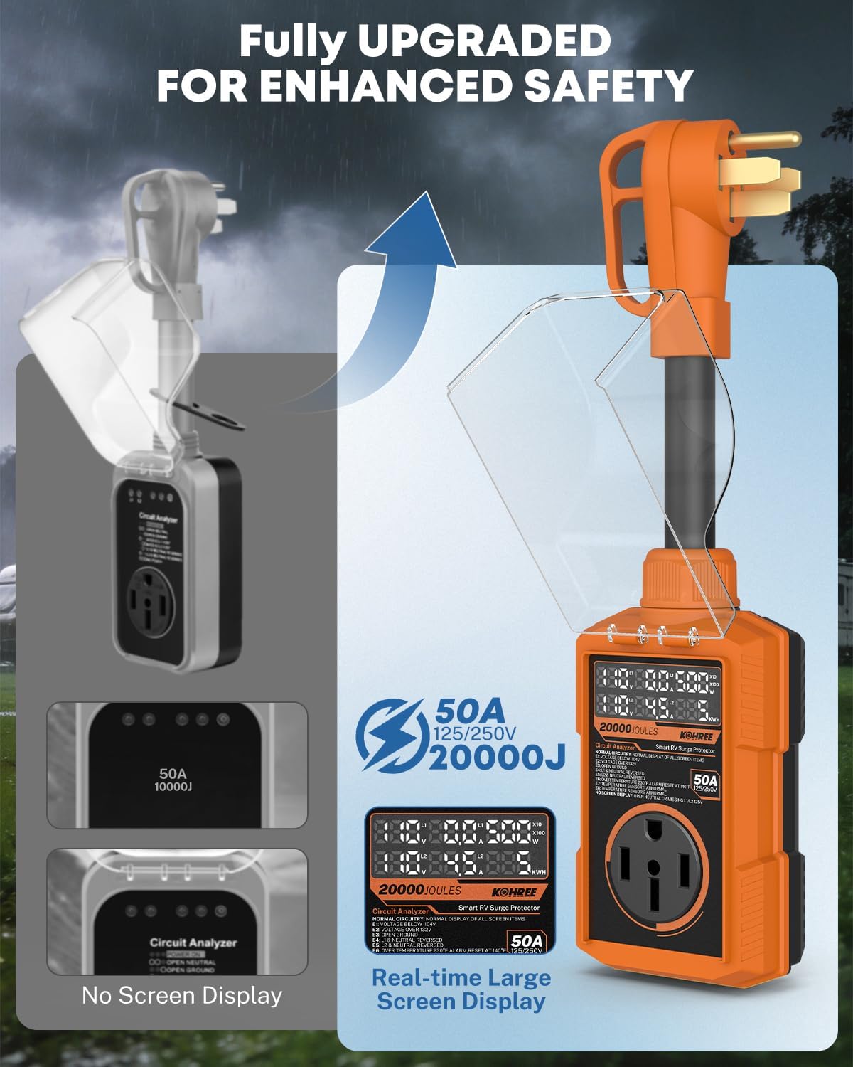 Thumbnail 6 de Kohree RV surge protector 50 amp