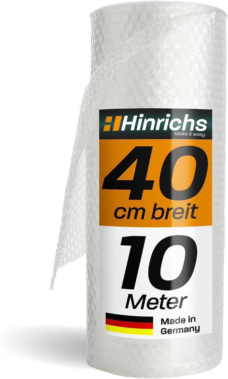 Hinrichs Luftpolsterfolie 10 m x 40 cm