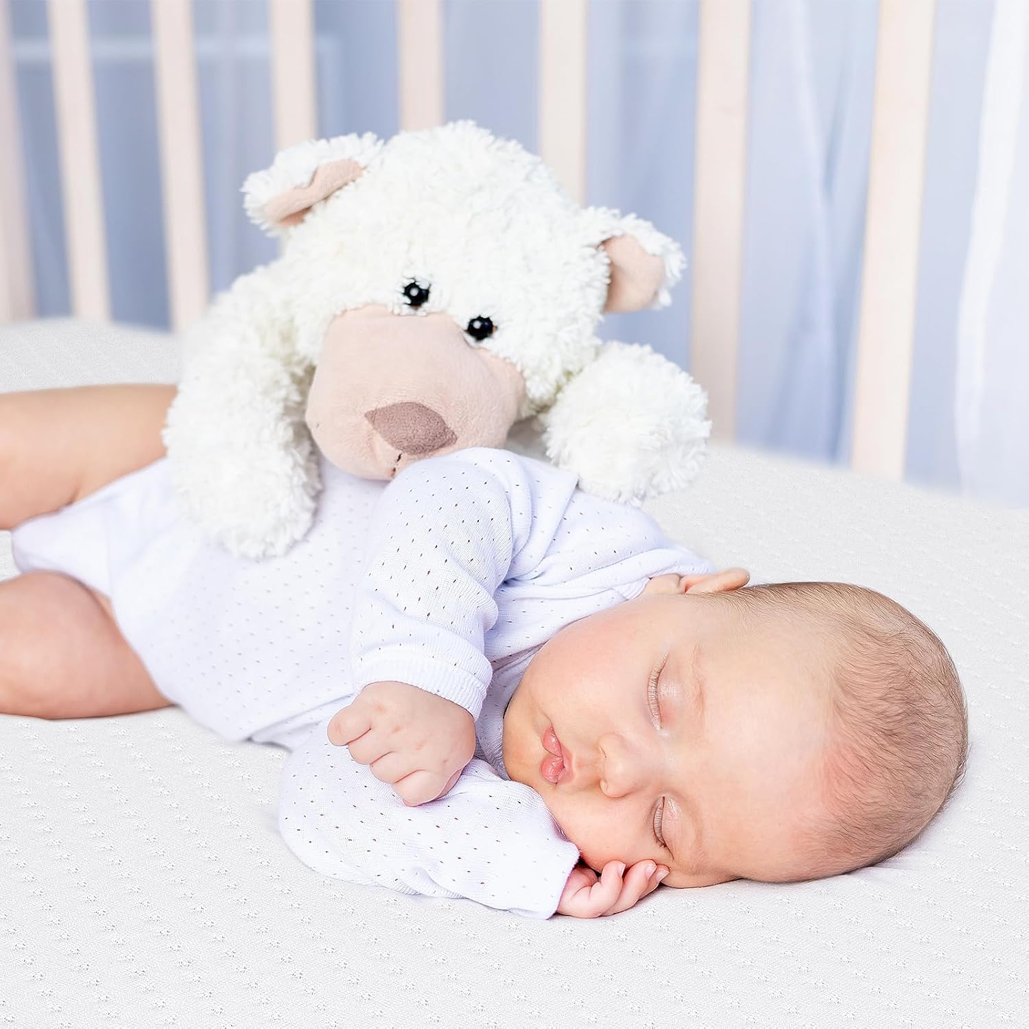 Detalle de Genew GEMA-02 Pack and Play Mattress, 38" x 26" Washable Waterproof Pad