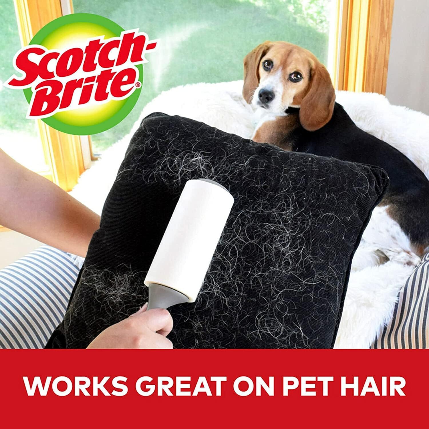 Detalle 2 de Scotch-Brite Everyday Clean Lint Roller Refill 168 Sheets