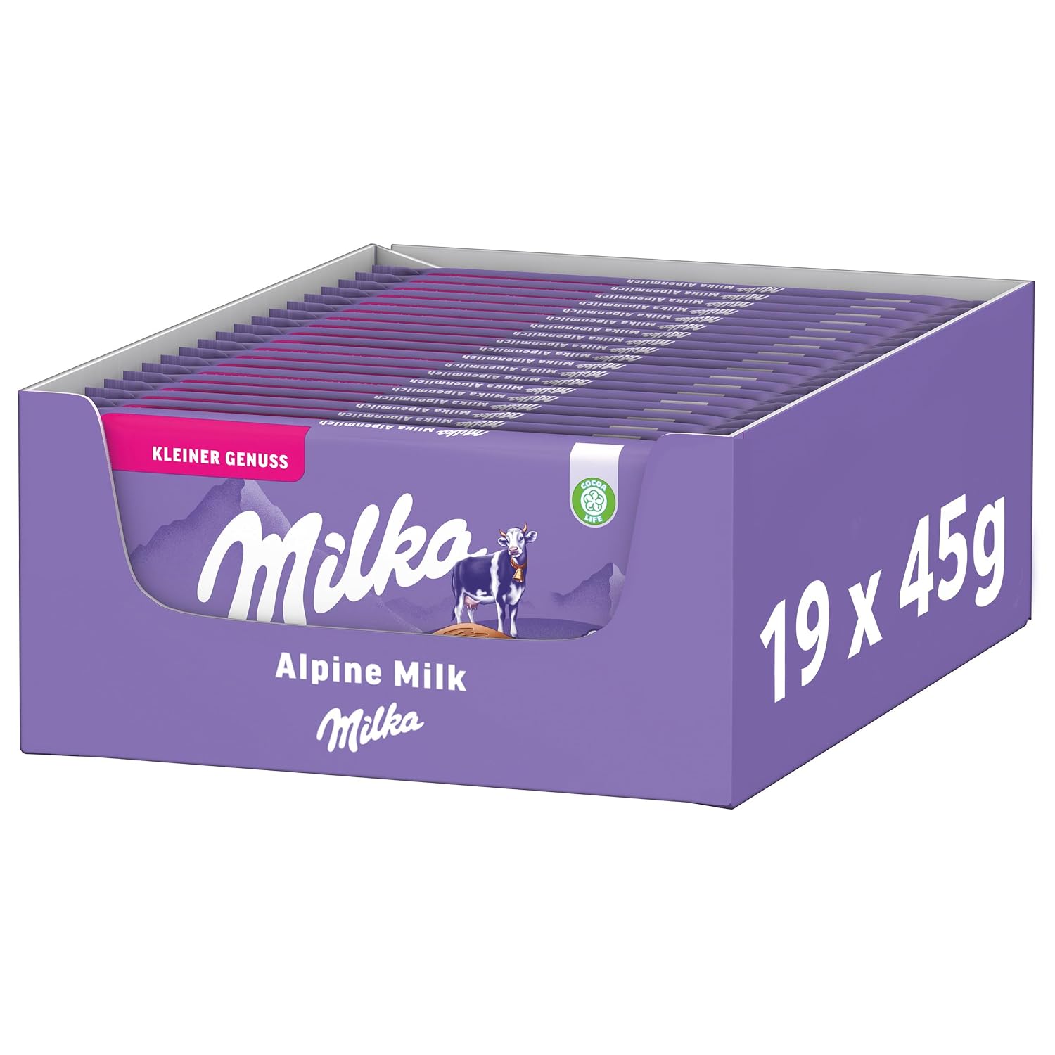 Thumbnail 4 de Milka Alpenmilch-Schokolade 25×90 g 🍫