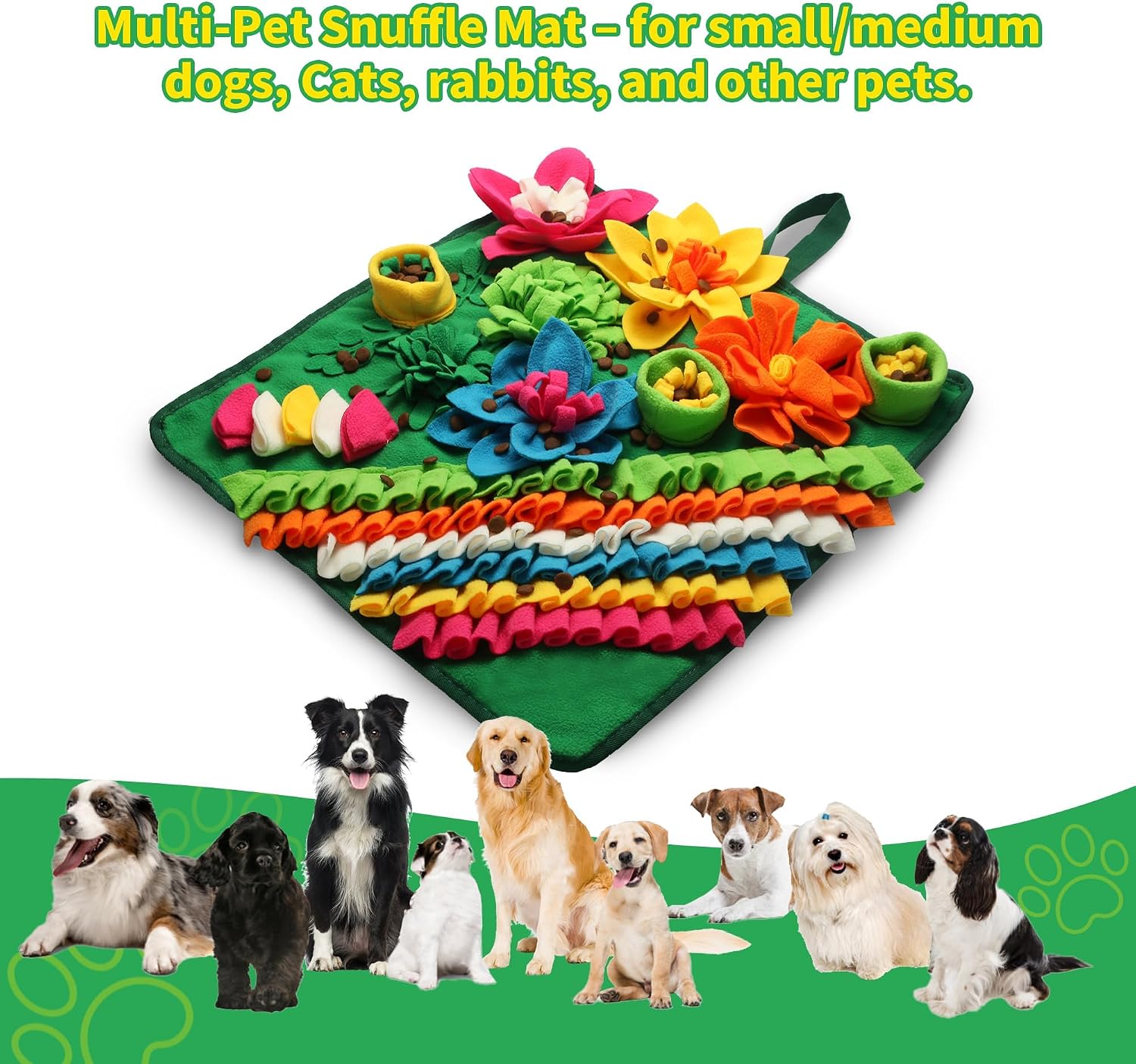 Detalle 1 de Banlangen Snuffle Mat for Dogs 19.69-inch