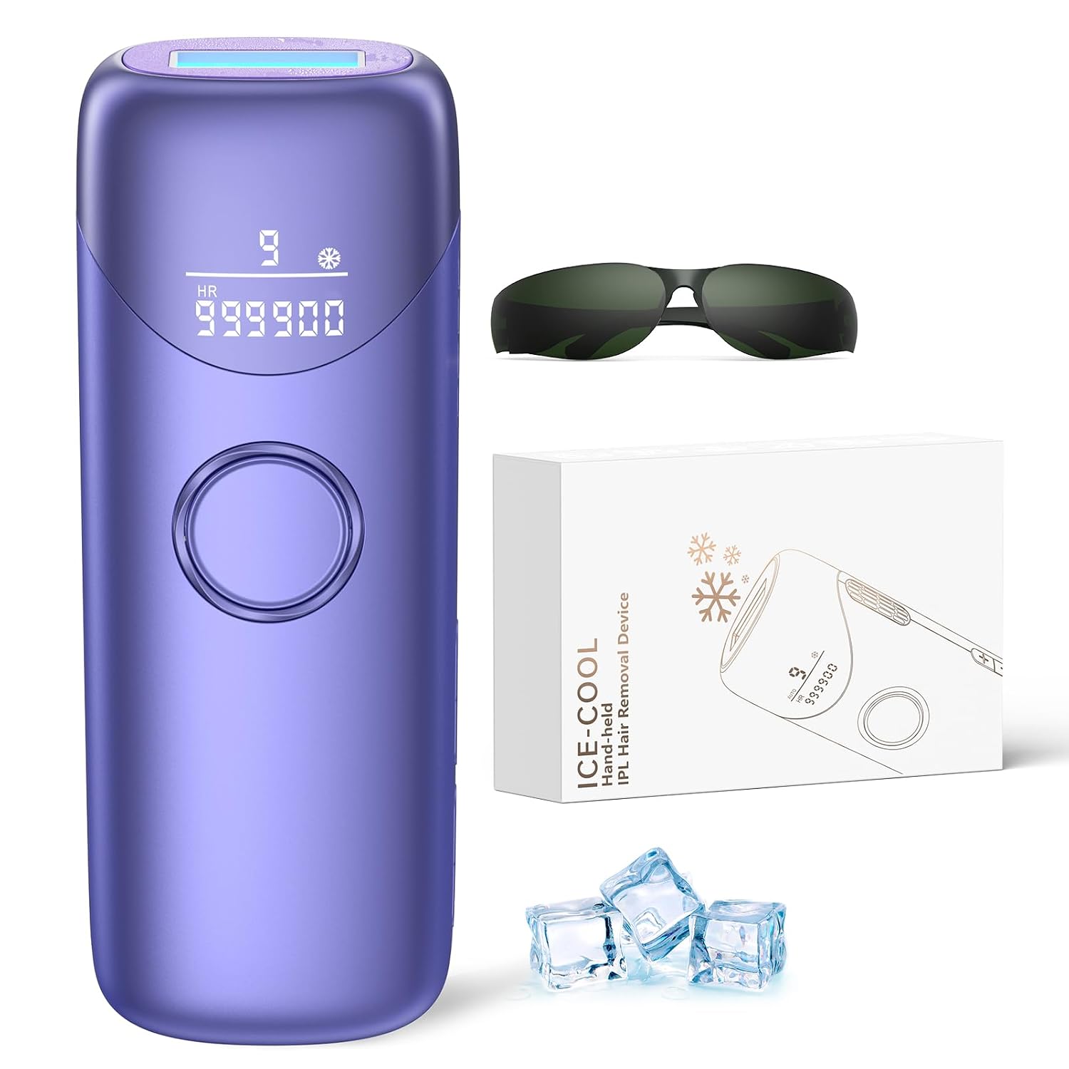 Detalle de Ubroo IPL Hair Removal Device 41°F Ice Cooling
