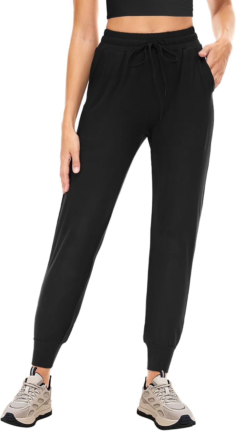 Detalle 2 de CAMPSNAIL Jogginghose Damen – lange Sommer- und Freizeithose, atmungsaktiv & weich für Fitness, Yoga und Freizeit