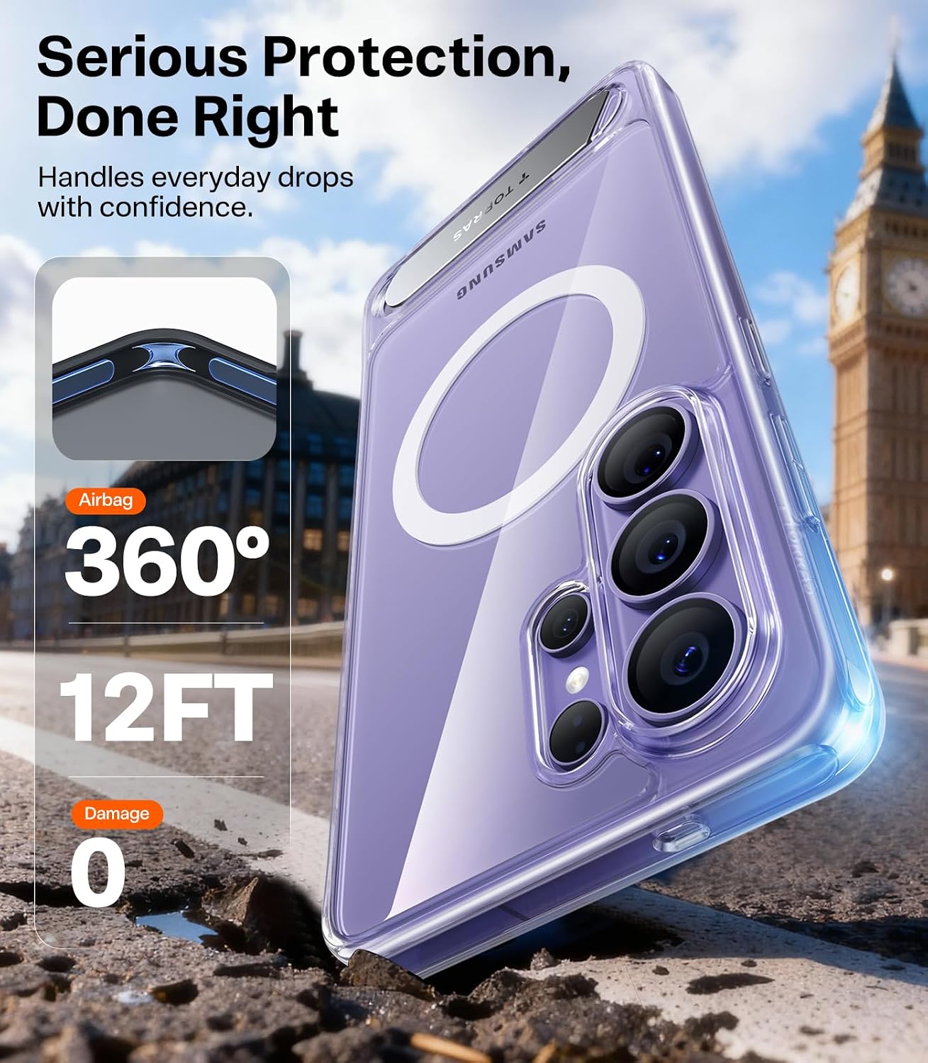 Detalle 2 de TORRAS Ostand L1 Samsung S26 Ultra case