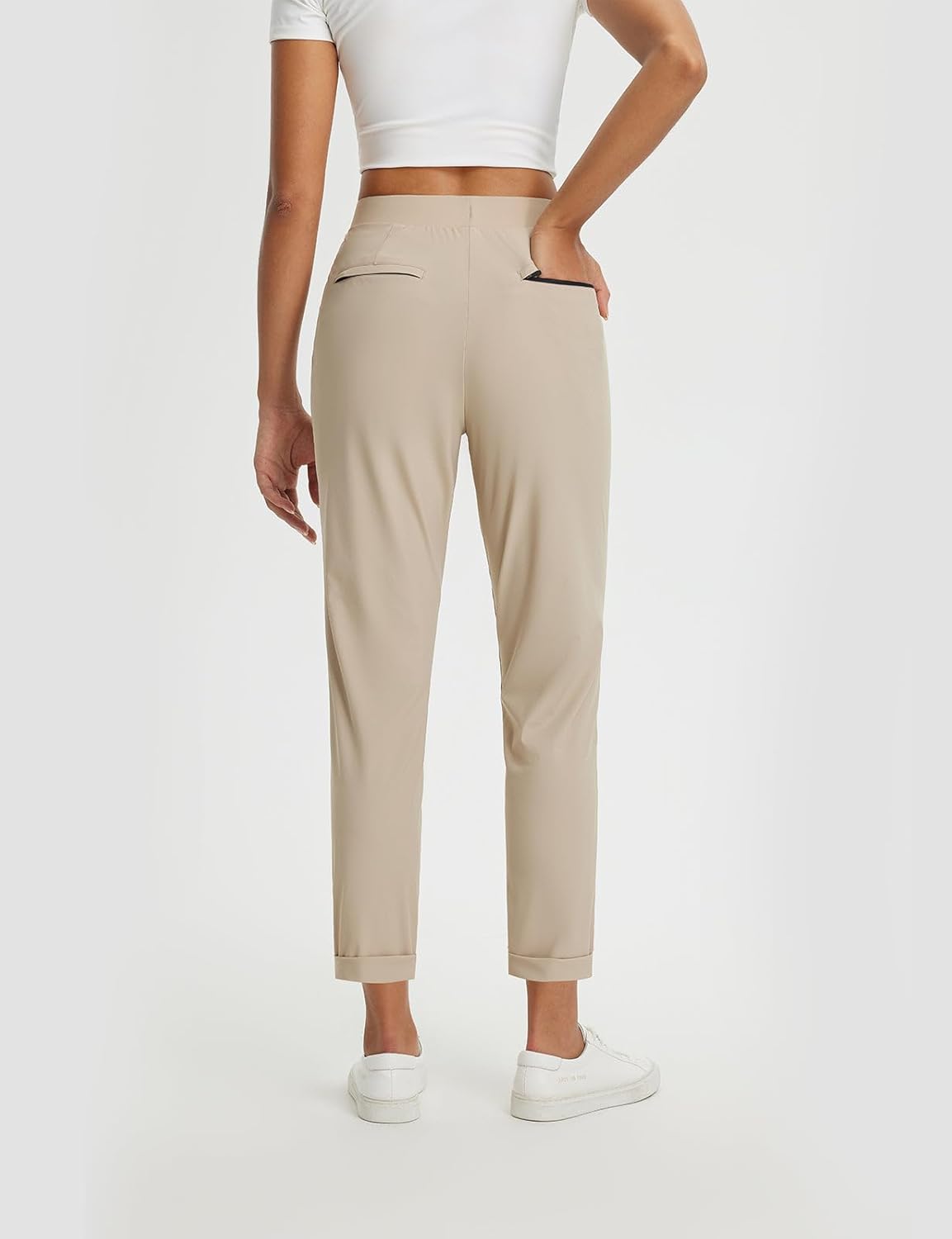 Thumbnail 1 de baleaf Women's Travel Pants with Zipper Pockets: Stretchy, Business-Casual Slacks with Practical Pockets