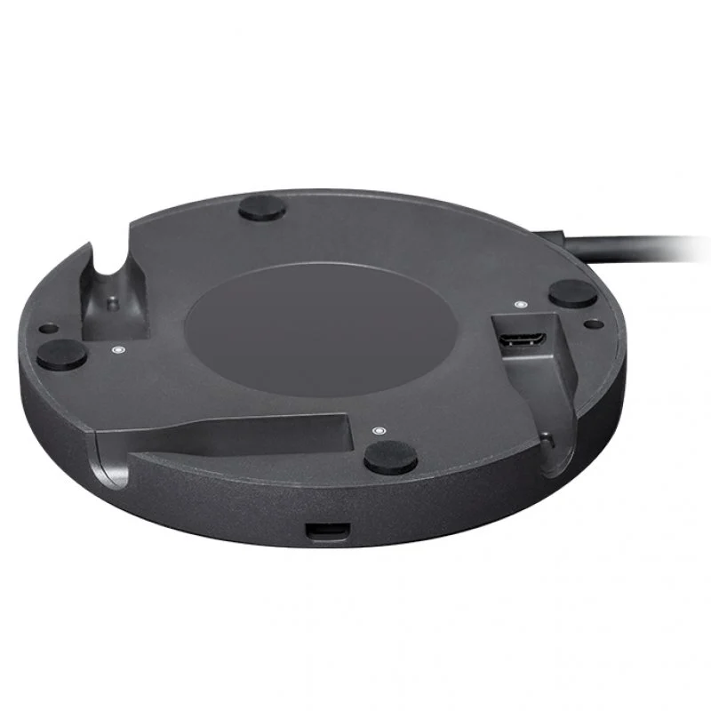 Logitech Rally Hub: Base para micrófonos, control y orden en conferencias