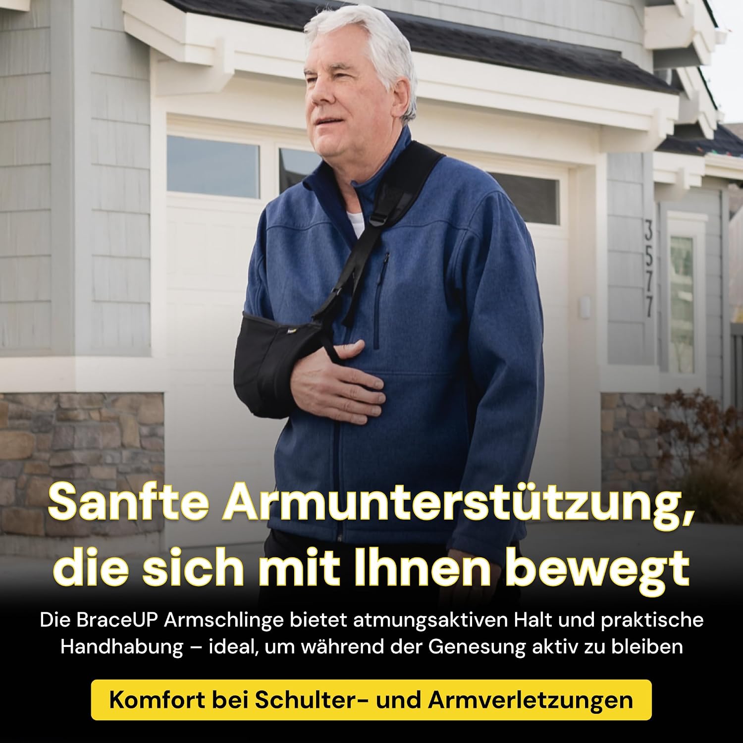 Thumbnail 6 de BraceUP Armschlinge für Schulter, 1 Stück
