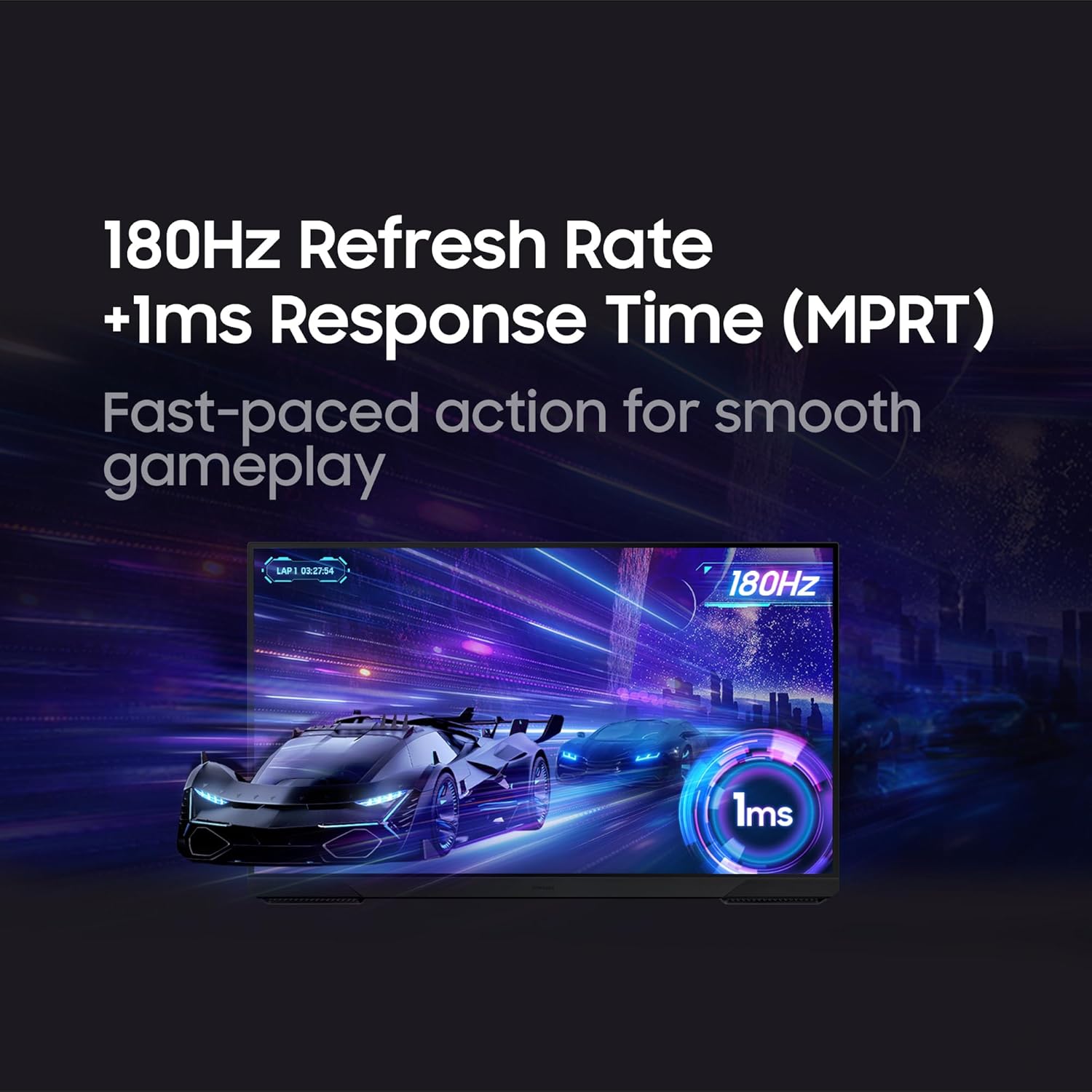 Thumbnail 2 de Samsung 27" Odyssey G5 (G51F) Gaming Monitor (LS27FG512ENXZA) — QHD 180Hz, 1ms, FreeSync, HDR10